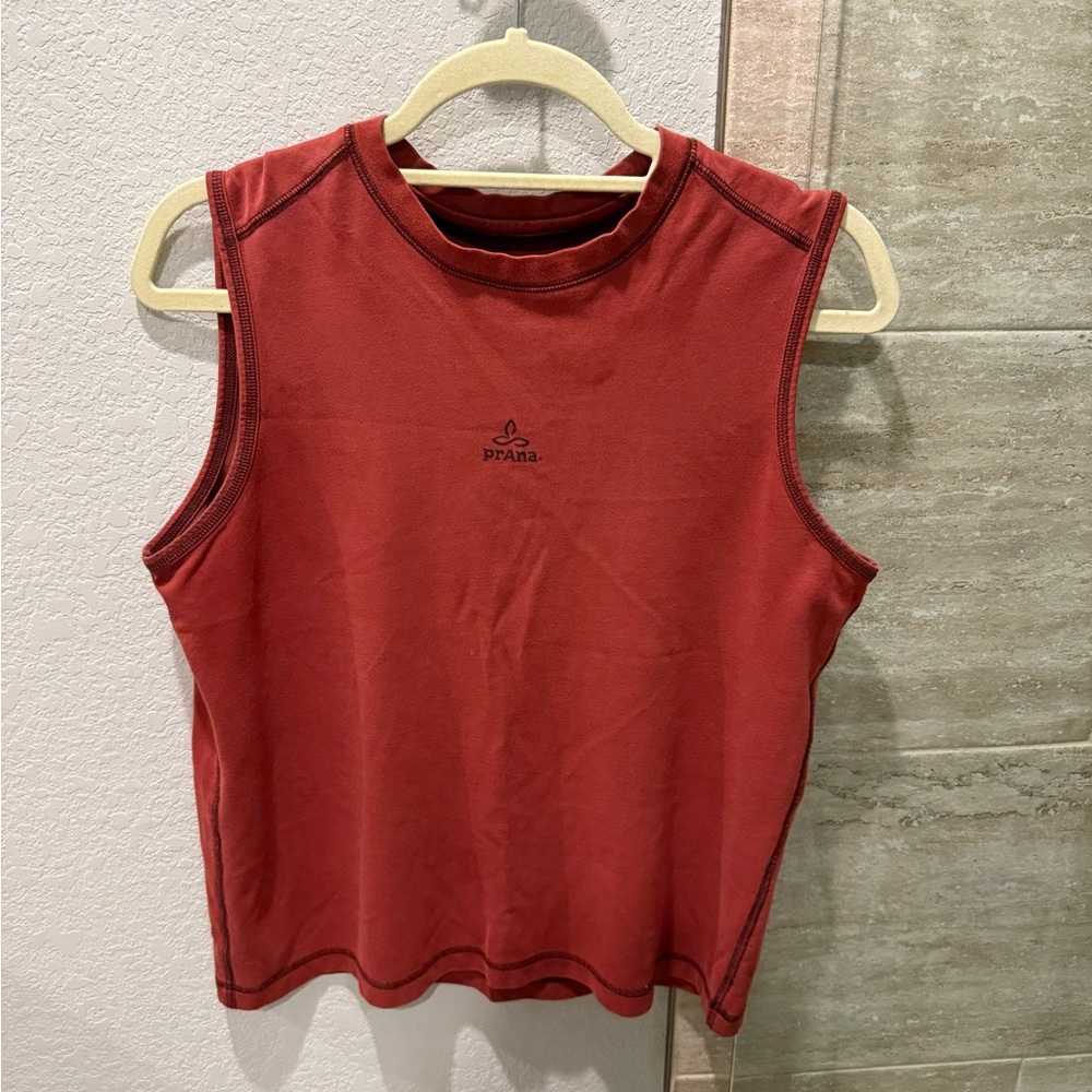 Prana Women's Rust Sleeveless Muscle Tee